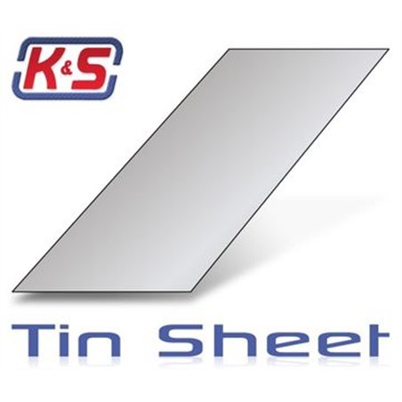 Tin Sheet  150x300x0,2mm (6"x12"x.008) (1)