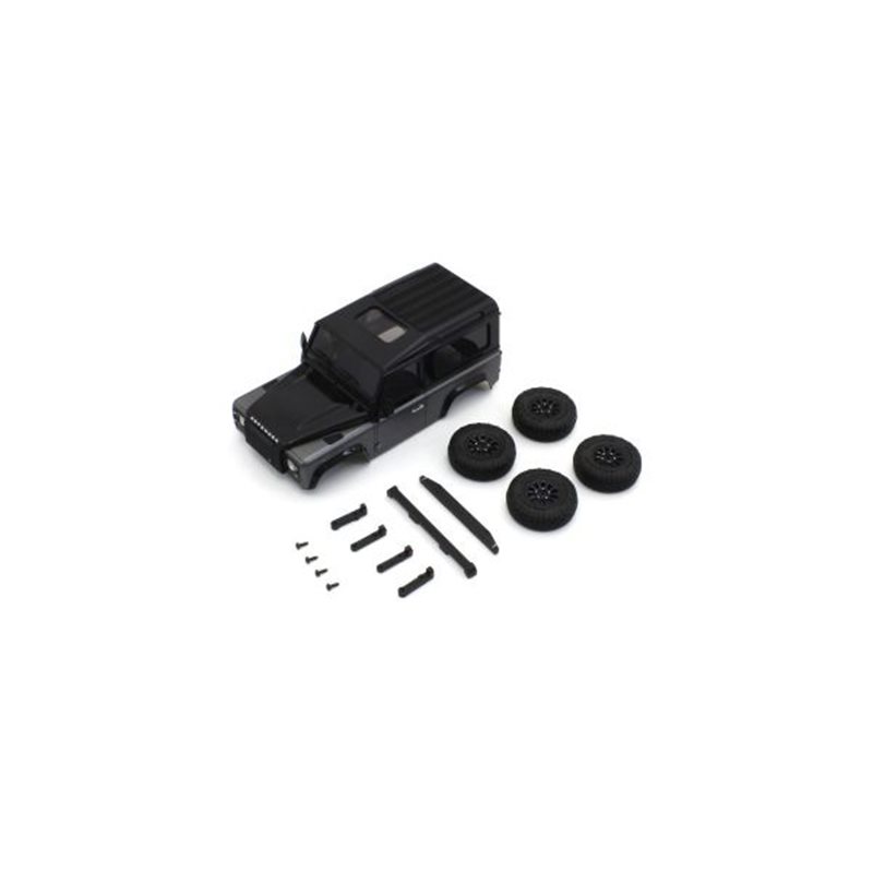 Bodyshell Land Rover Defender 90 Gray Mini-Z 4X4 MX01