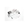 Bodyshell Land Rover Defender Adventure Mini-Z 4X4 MX01 (White Body)