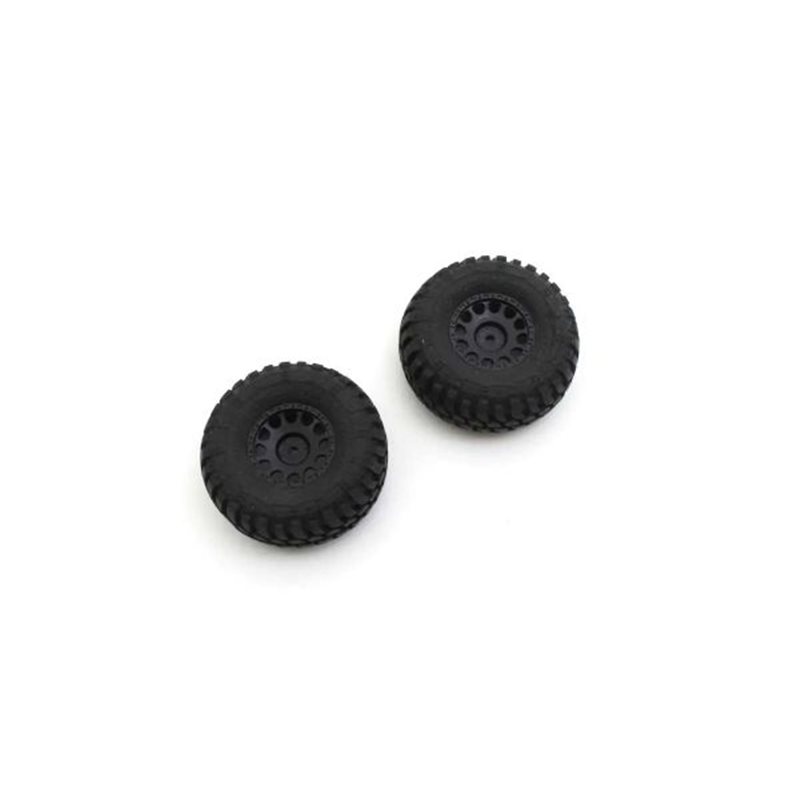Pre-Glued Tires (2) Interco Tyres Kyosho Mini-Z 4X4 MX01