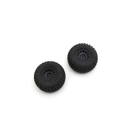Pre-Glued Tires (2) Interco Tyres Kyosho Mini-Z 4X4 MX01