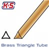 Mässingsrör Triangel 6.7 x 305 mm (2)