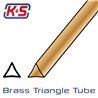 Mässingsrör Triangel 6.7 x 305 mm (2)