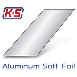 Aluminum (Soft) Sheet 0.13x100x305mm (.005'') (1)