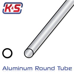 Aluminium Tube 3.97x305mm (5/32'') (.014'') (1)