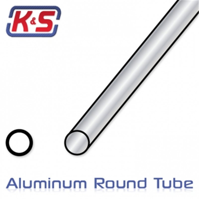 Aluminium Tube 7.15x305mm (9/32'') (.014'') (1)