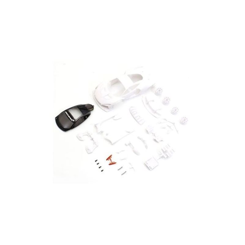 Bodyshell McLaren Senna GTR Mini-Z + 2WD Rims (White Body)