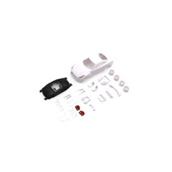 Bodyshell Nissan Skyline GT-R R35 Mini-Z + 2WD Rims (White Body)