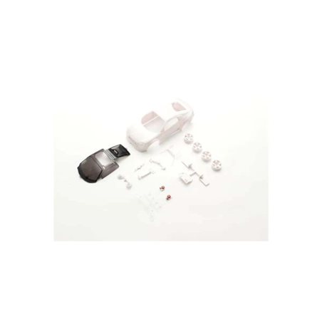 Bodyshell Honda Neo Classic Racer Mini-Z + 4WD Rims (White Body)
