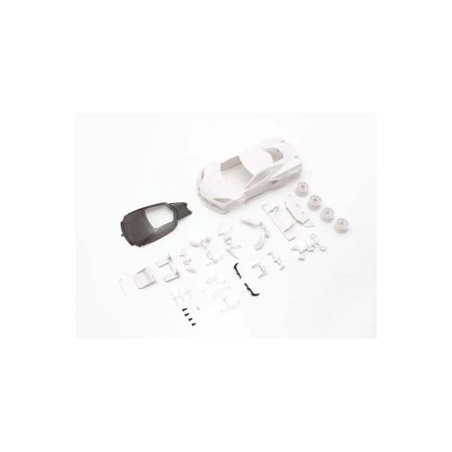 Bodyshell Chevrolet Corvette C8-R Mini-Z + 2WD Rims (White Body)