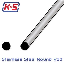 Stainless rod 12.5x305mm (1/2")' (1)