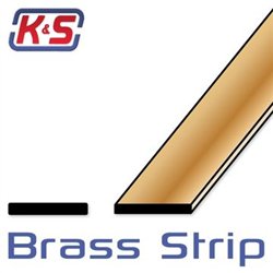 Brass Strip 1x12x300mm (3)