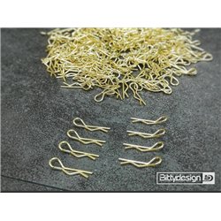 Body Clips Kit Big Scale (8) - Gold