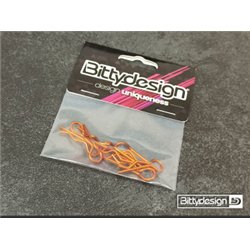 Body Clips Kit Big Scale (8) - Orange