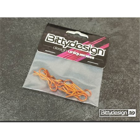 Karossklips Big Scale (8) - Orange