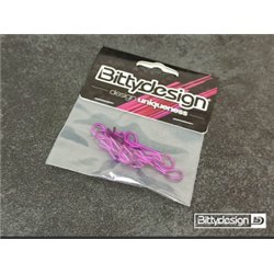Karossklips Big Scale (8) - Rosa