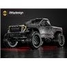 ROCK1 1/10 Clear Body for 313mm Wheelbase Crawler