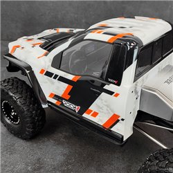 ROCK1 Kaross för 313mm Hjulbas Crawler (Klippt/Omålad) (Kabin)