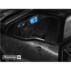 Clear Interior for ROCK1 1/10 Crawler Body Pre-Cut