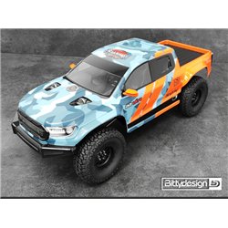 RR-Ultra Kaross för 313mm Hjulbas Crawler (Klippt/Omålad)