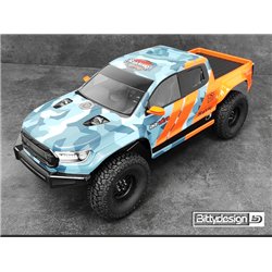 RR-Ultra Kaross för 313mm Hjulbas Crawler (Klippt/Omålad)