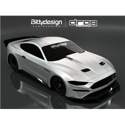 M-550 No-prep Dragracing kaross 1/10