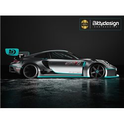 GT12 P-GT3R Kaross 1/12 Supastox Class (Omålad)