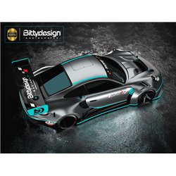 GT12 P-GT3R Kaross 1/12 Supastox Class (Omålad)