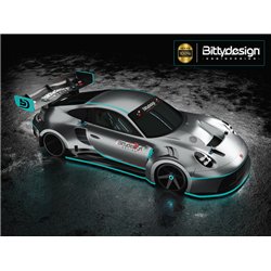 GT12 P-GT3R Kaross 1/12 Supastox Class (Omålad)