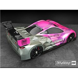 Hyper GT-8 Kaross 325mm Hjulbas (Omålad)