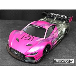 Hyper GT-8 Kaross 325mm Hjulbas (Omålad)