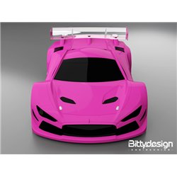 Hyper GT-8 Kaross 325mm Hjulbas (Omålad)