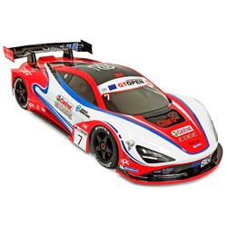 Seven65 1/8 GT Clear Body 325mm Wheelbase