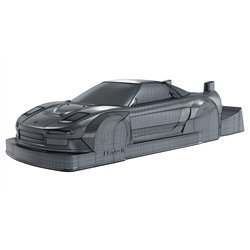 KANJO-N Kaross 1/28 Mini-Z (Omålad)