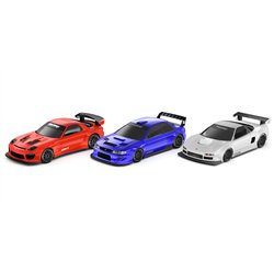KANJO-S Kaross 1/28 Mini-Z (Omålad)