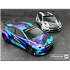 SKODA Fabia RS Rally2 Clear Body 1/10 Rally 190mm Hard 1,2mm