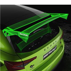 SKODA Fabia RS Rally2 Clear Wing replacement 1,5mm