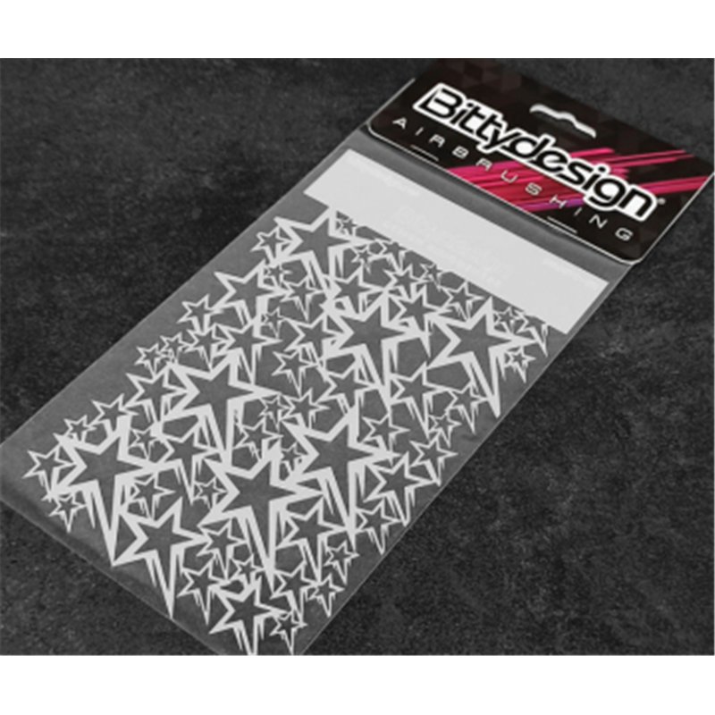 Stencil Vinyl Stjärnor