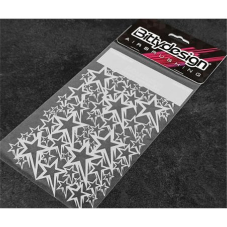 Stencil Vinyl Stjärnor