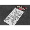Stencil Vinyl Blomster