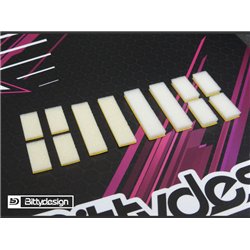 Touring Car Body Foam Pads