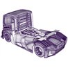 IRON Clear Body 1/10 Truck 190mm