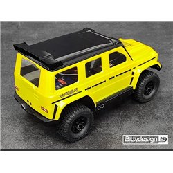 W464 1/18 Kaross Traxxas TRX-4M (Omålad/Klippt)
