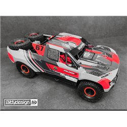 FALCON-X Clear Body for TRAXXAS UDR Pre-cut 1.5mm