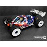 Body VISION 1/8 Buggy AE RC8B3.1 Nitro (Clear) Pre-Cut