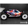 Body VISION 1/8 Buggy AE RC8B3.1 Nitro (Clear) Pre-Cut