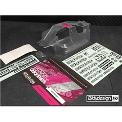 Kaross VISION 1/8 Buggy AE RC8B3.1 Nitro (Omålad) Klippt