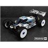 Body VISION 1/8 Buggy AE RC8B3.1E Electric (Clear) Pre-Cut