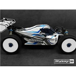 Body VISION 1/8 Buggy AE RC8B3.1E Electric (Clear) Pre-Cut