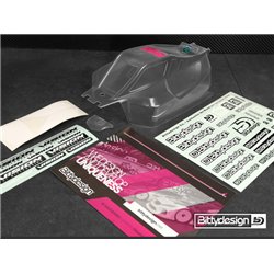Body VISION 1/8 Buggy AE RC8B3.1E Electric (Clear) Pre-Cut